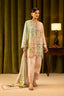 Unstitched Linen Muzlin 3 Piece Suit