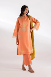 Stitched Mahay Lawn Suit