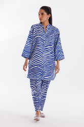 Stitched Printed Dobby Shirt + Shalwar