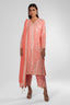 Pink Basic Raw Silk Shirt
