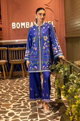 Stitched Embroidered Khaddar Shirt