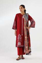 Stitched Printed Lawn Suit