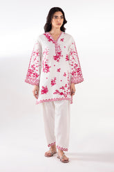 Stitched Embroidered Khaddar Shirt + Shalwar