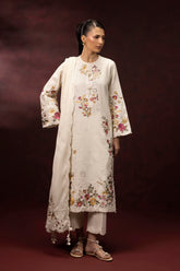 Stitched Embroidered Khaddar Suit
