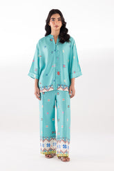 Stitched Stripe Shirt + Culotte