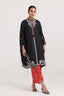 Stitched Printed Satin Shirt+ Culotte