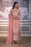 Unstitched 3 Piece Organza Suit
