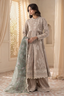 Stitched Embroidered Shirt + Culotte + Dupatta
