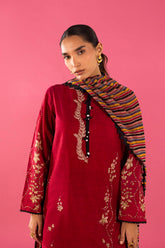 Unstitched 3 Piece Lawn Suit