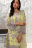 Unstitched 3 Piece Woven Net Suit