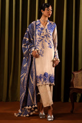 Unstitched Winter Linen 3 Piece Suit