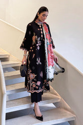 Unstitched Muzlin Lawn 3 Piece Suit