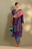 Unstitched Embroidered 3 Piece Muzlin Suit