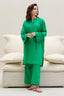Stitched Emerald Printed Shirt