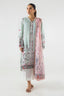 Stitched Multi Printed Shirt + Dupatta