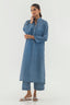 Stitched Basic Poly Cambric Shirt + Culotte