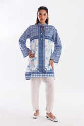 Stitched Basic Lawn Shirt