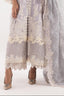 Stitched Embroidered Organza Dupatta