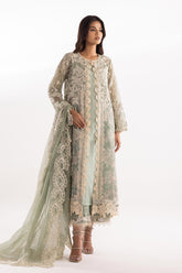 Stitched Cotton Embroidered Suit