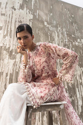 Stitched Luxury Digital Printed and Embroidered Suit