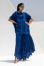Stitched Raw Silk Short Shirt + Loose Shalwar