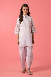 Stitched Kids Embroidered Lawn Shirt + Bottom
