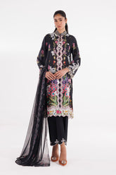 Stitched Muzlin Lawn Suit