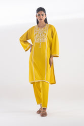 Stitched Embroidered Lawn Shirt + Shalwar