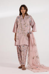 Stithed Embroidered Dupatta