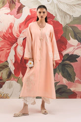 Stitched Embroidered Signature Chambray Shirt