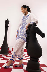Stitched Printed Lawn Shirt + Shalwar