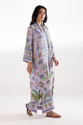 Stitched Printed Lawn West Shirt