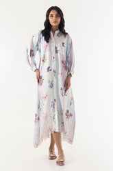 Stitched Jacquard Dress