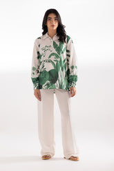 Stitched Printed Wesst Lawn Shirt + Culotte