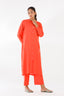 Stitched Dyed Linen Shirt + Culotte