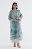 Stitched Printed Poly Silk Shirt+ Dupatta