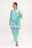Stitched Printed Linen Shirt + Shalwar