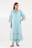 Stitched Printed Viscose Shirt+ Culotte