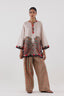 Stitched Printed Fancy Dobby Shirt+ Shalwar