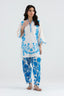 Stitched Printed Viscose Shirt+ Shalwar