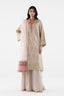 Stitched Embroidered Raw Silk Suit