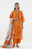 Stitched Embroidered Muzlin Suit