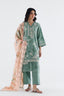 Stitched Embroidered Cambric Suit