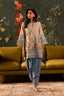 Stitched Embroidered Raw Silk Shirt+ Shalwar
