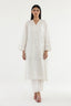 Stitched Embroidered Lawn Shirt+ Culotte