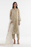 Stitched Embroidered Slub Suit
