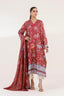 Stitched Printen Satin Shirt+ Dupatta