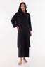 Stitched Black Printed Shirt + Culotte