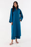 Stitched Blue Dyed Shirt + Culotte