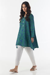 Stitched Boxy Printed Shirt